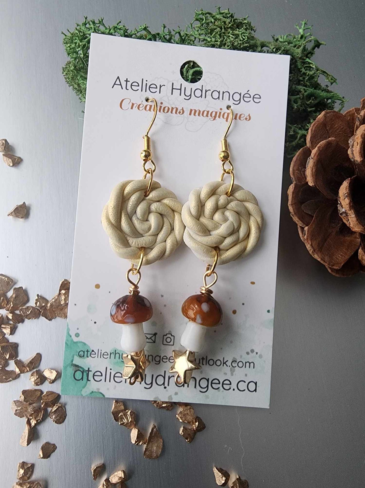 Champignons festifs